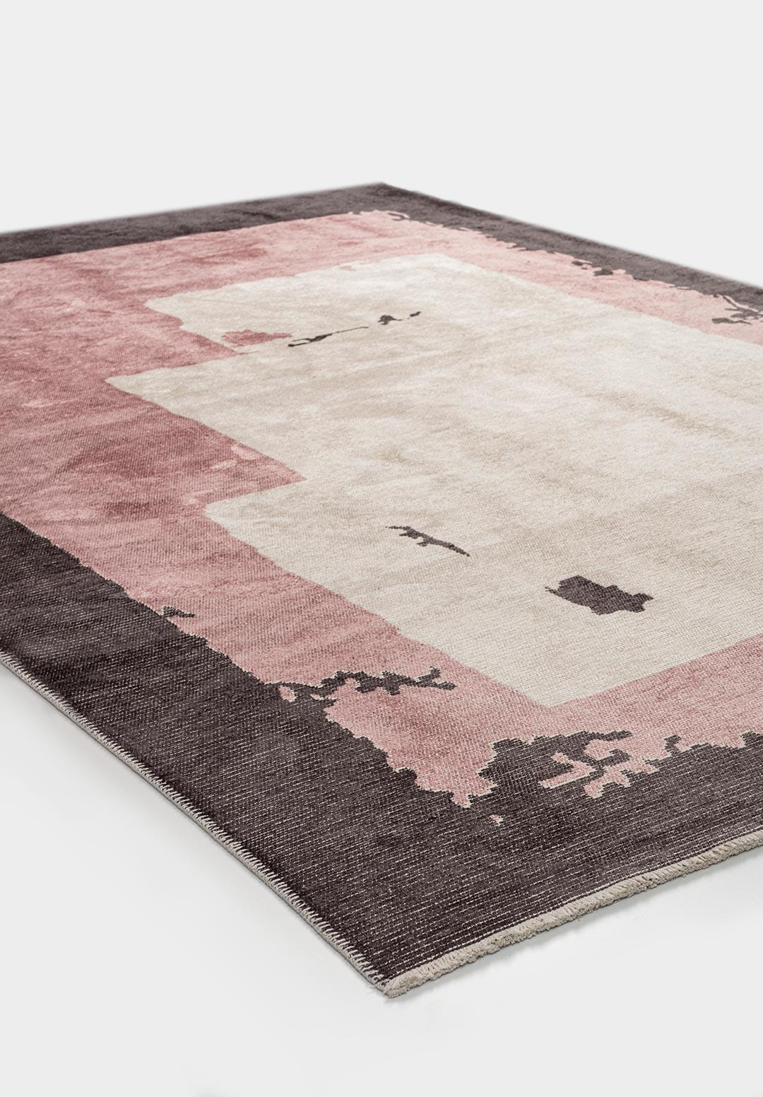 HANNOVER ECRU - CHARCOAL - DAMSON RUG