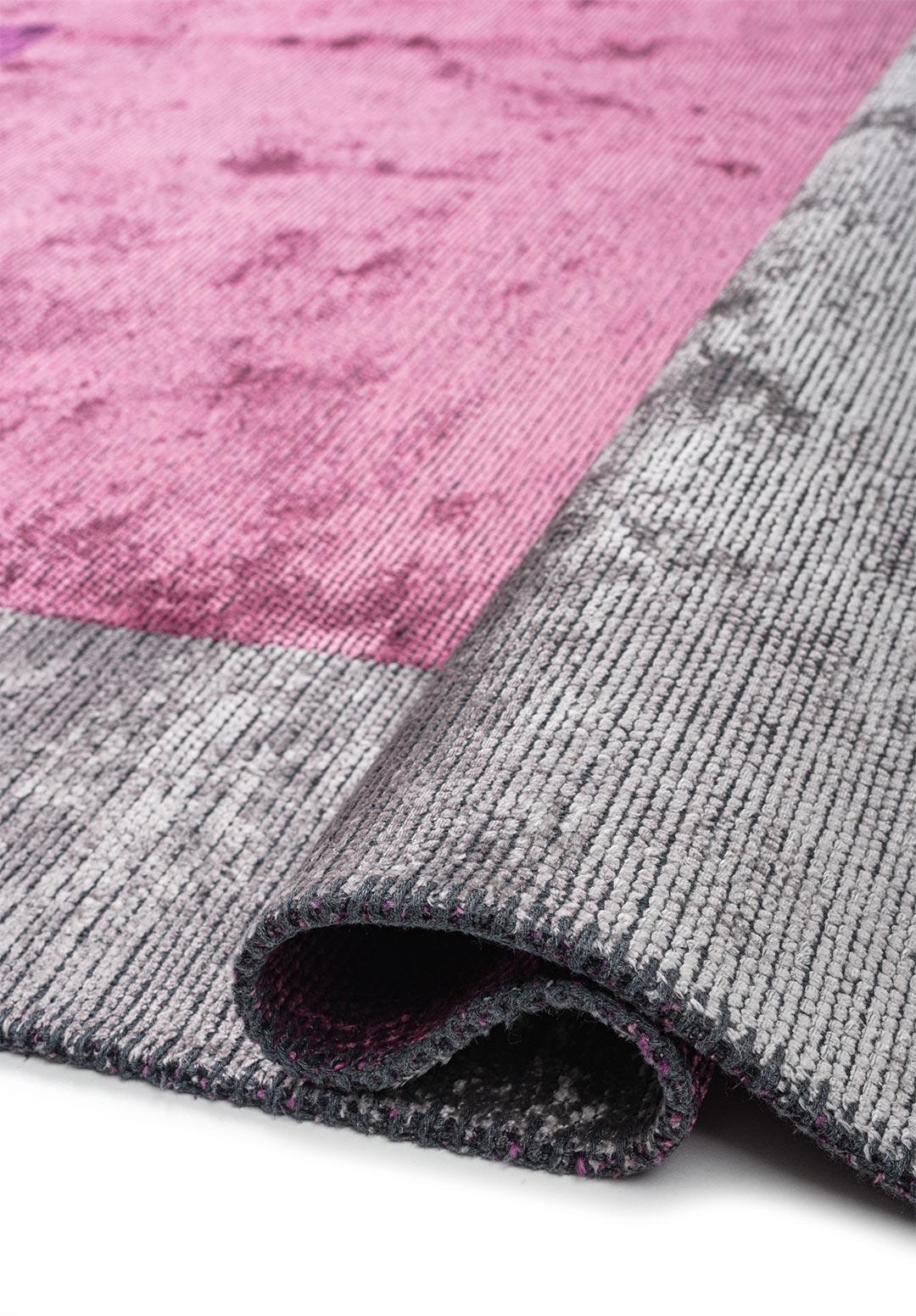 LYON PURPLE - PINK - LIGHT GREY RUG