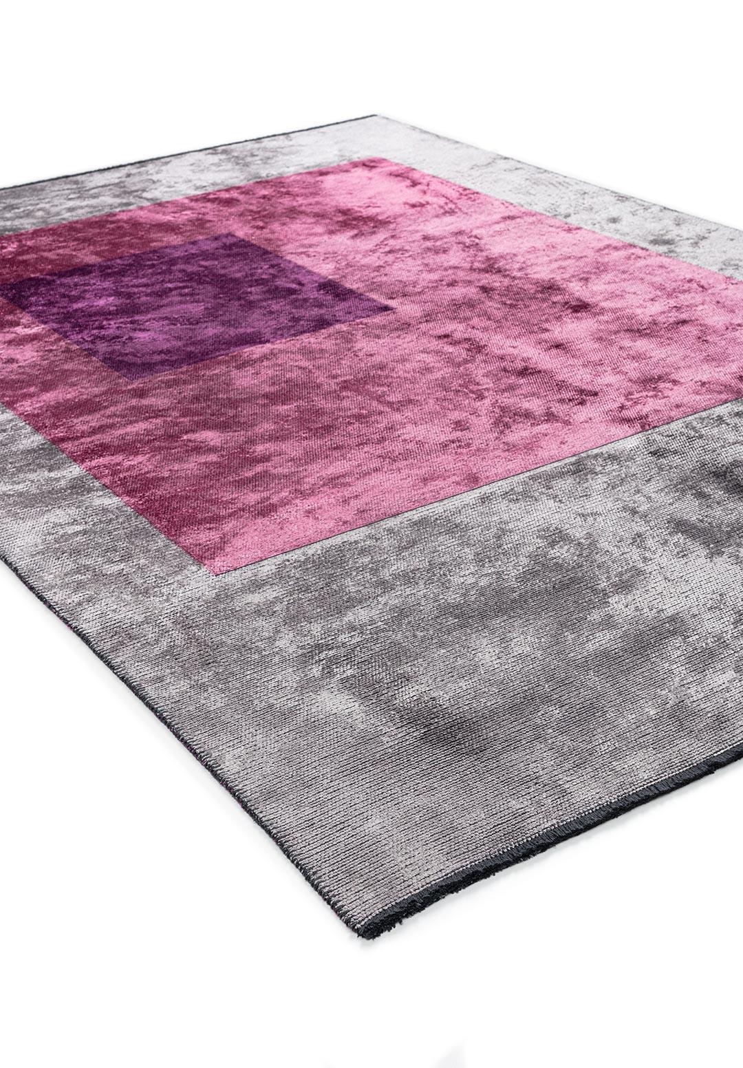 LYON PURPLE - PINK - LIGHT GREY RUG