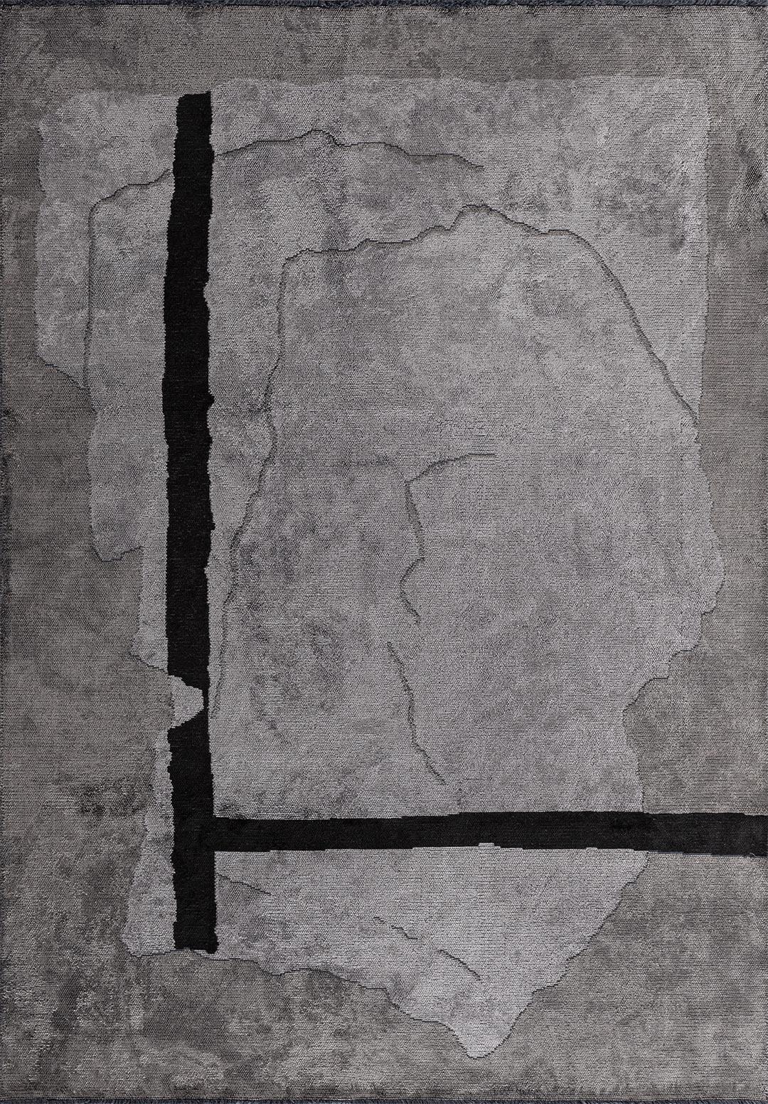 SALAMANCA BLACK - DARK GREY - LIGHT GREY RUG