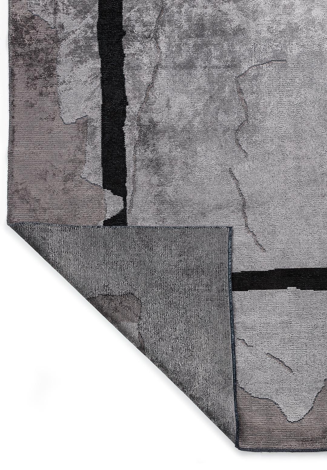 SALAMANCA BLACK - DARK GREY - LIGHT GREY RUG