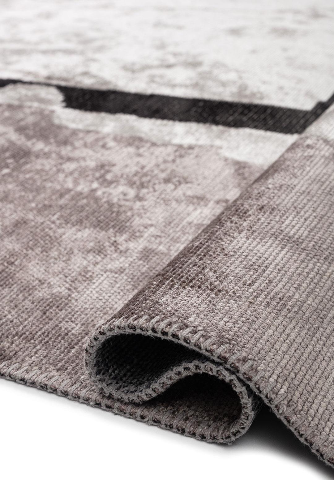 SALAMANCA BLACK - DARK GREY - LIGHT GREY RUG