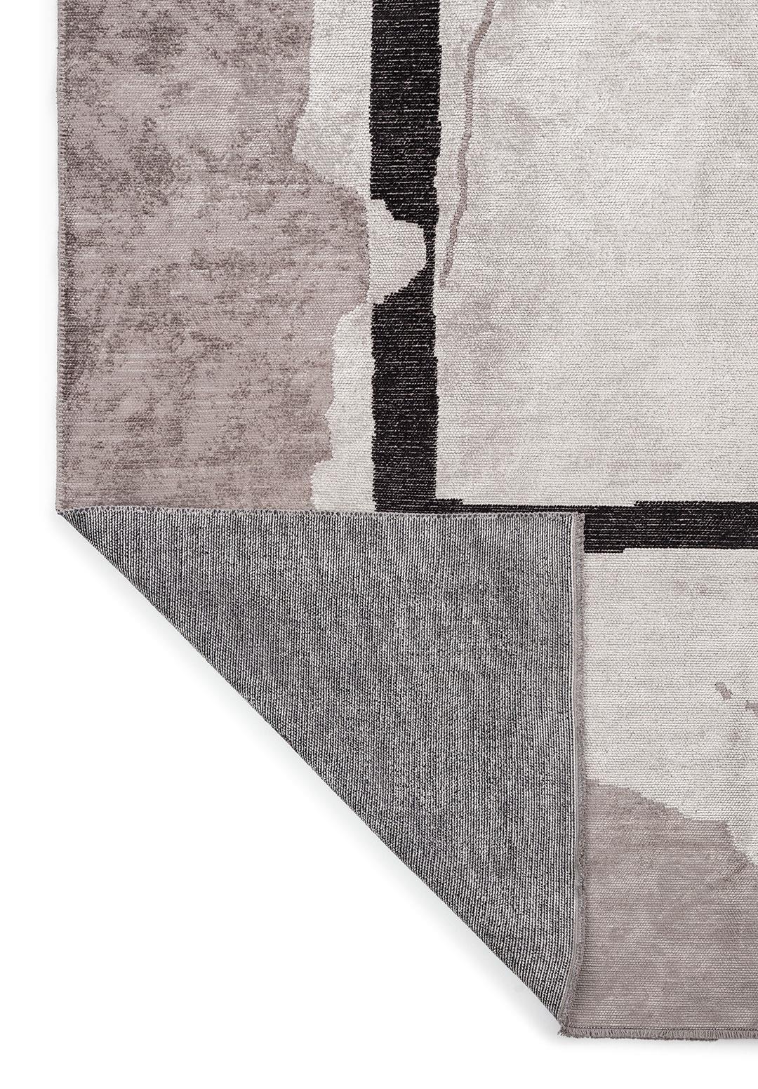 SALAMANCA BLACK - DARK GREY - LIGHT GREY RUG