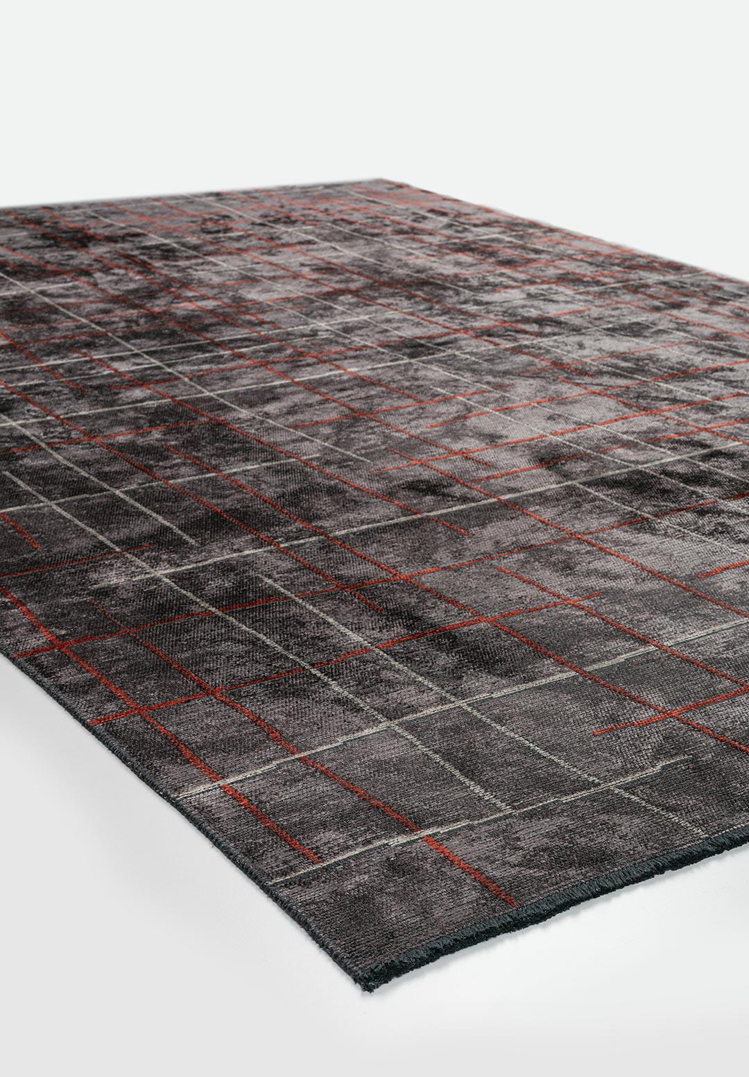 BROOKLYN BEIGE - CHARCOAL - DARK TERRA RUG