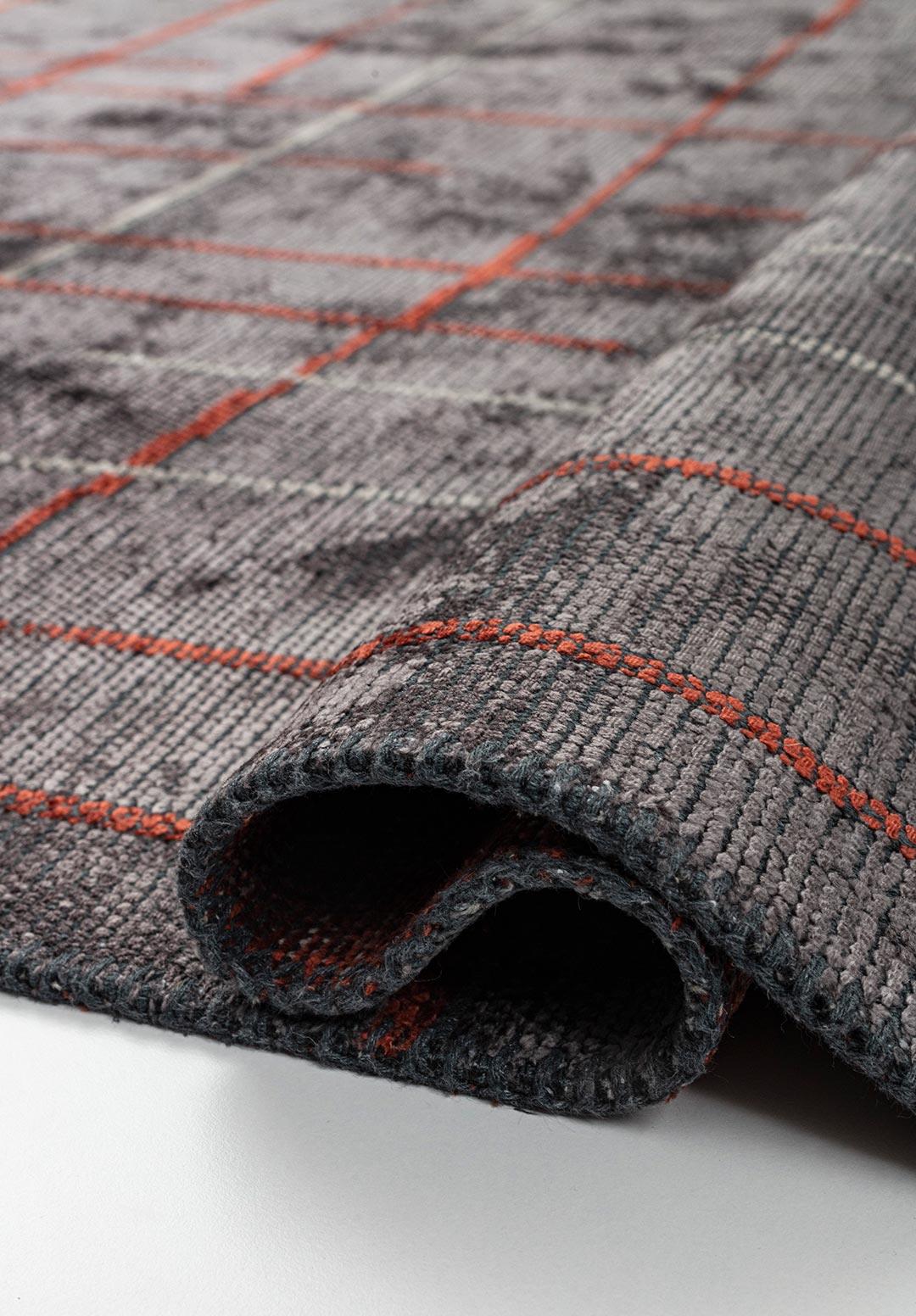 BROOKLYN BEIGE - CHARCOAL - DARK TERRA RUG