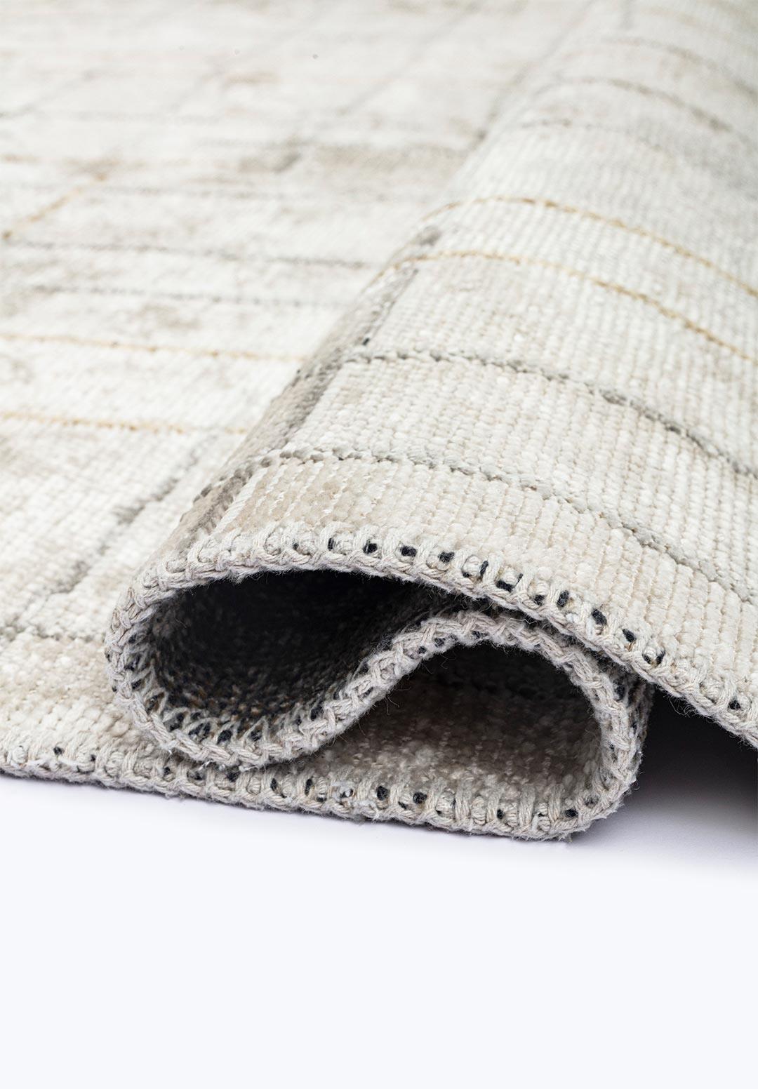 BROOKLYN BEIGE - ECRU - LIGHT GREY RUG