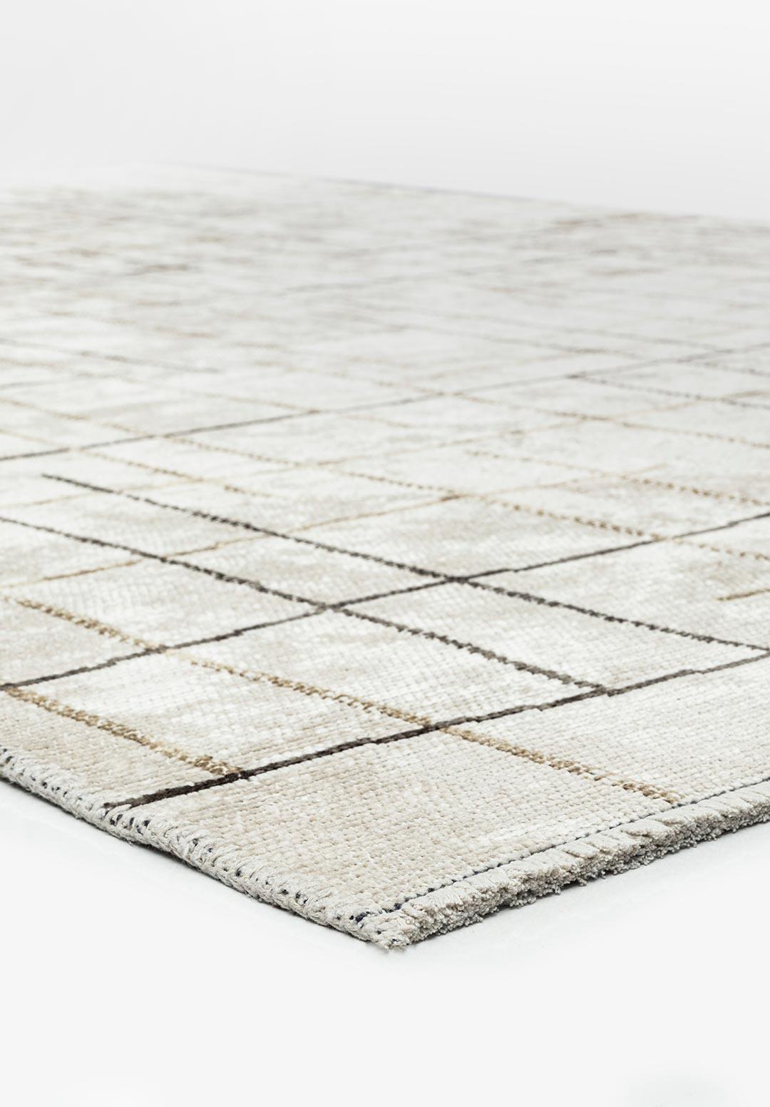 BROOKLYN ANTHRACITE - ECRU - BEIGE RUG