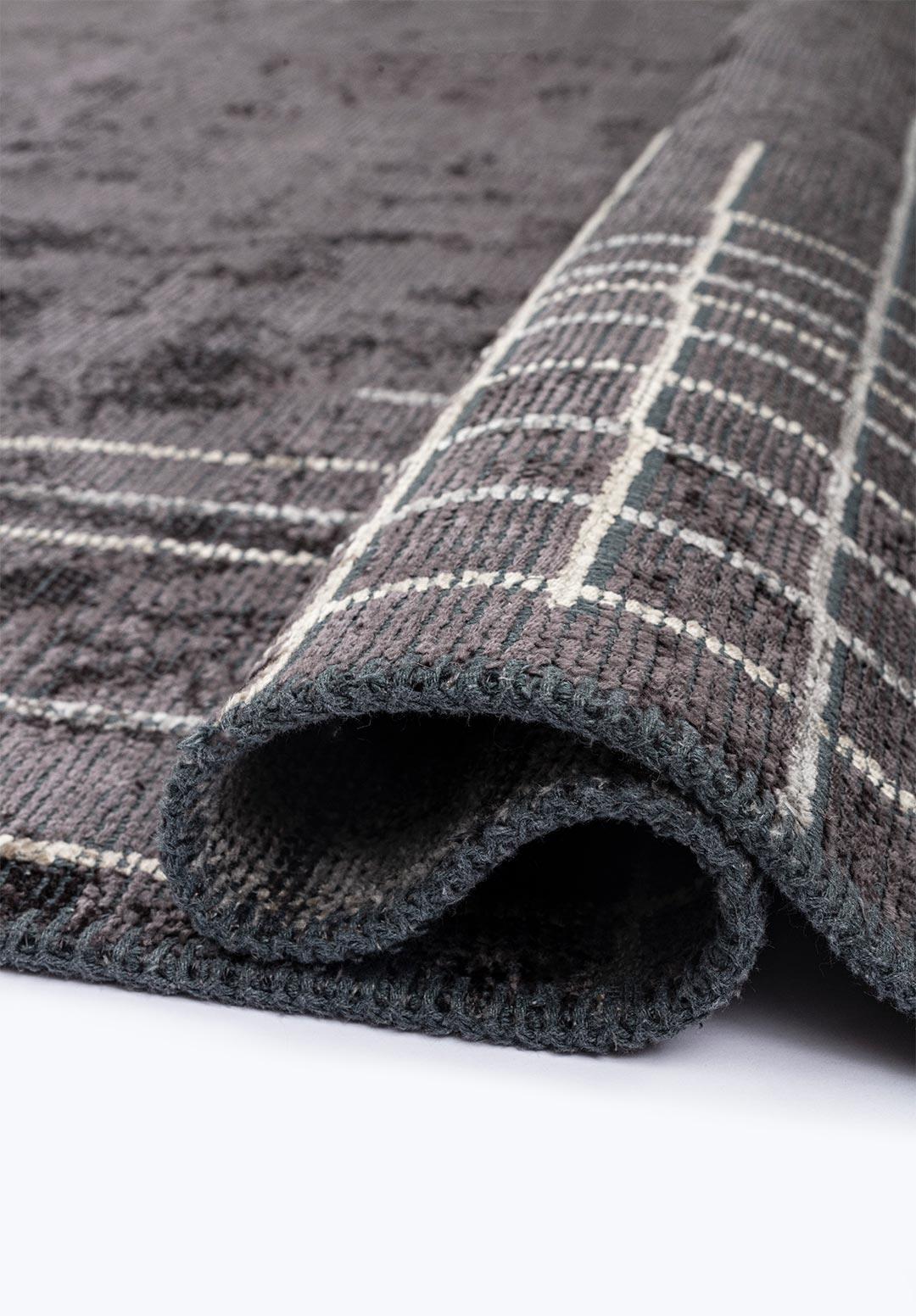 MANHATTAN CHARCOAL - BEIGE - GREY RUG