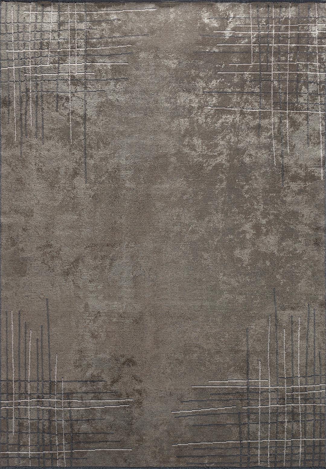 MANHATTAN KHAKI - BEIGE - ANTHRACITE RUG