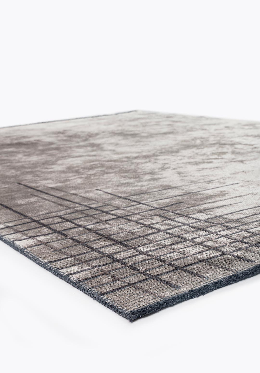 MANHATTAN CREAM - DARK GREY - CHARCOAL RUG