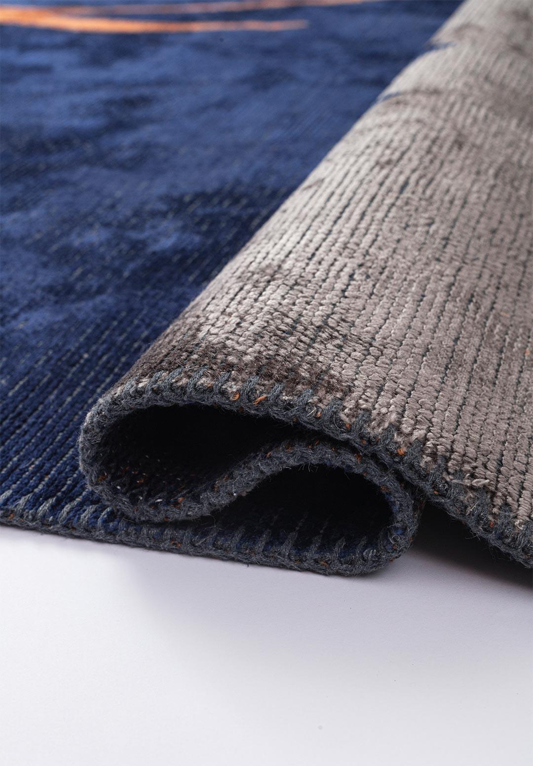 MUNICH DARK NAVY - DARK GREY - TERRA RUG
