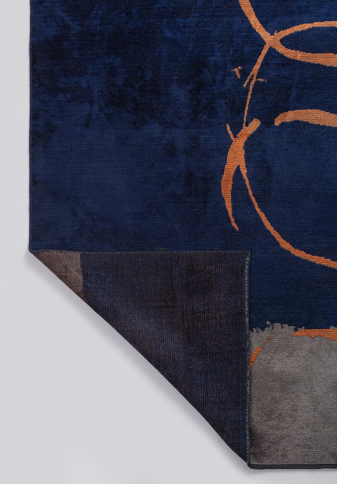 MUNICH DARK NAVY - DARK GREY - TERRA RUG