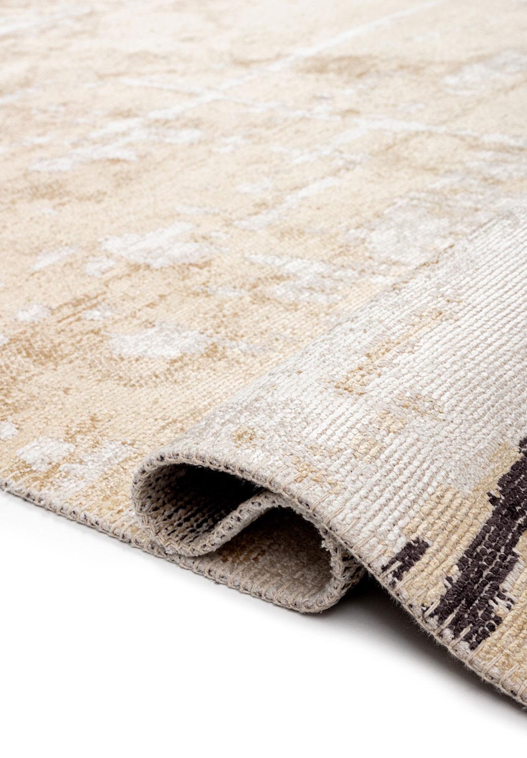 VOLOS CHARCOAL - CREAM - ECRU RUG