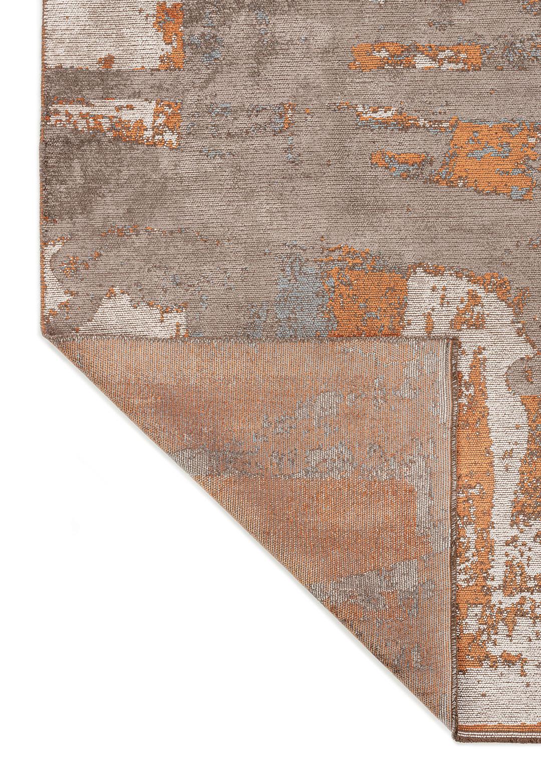 CANNES DARK GREY - BLUE - TERRA - BONE RUG