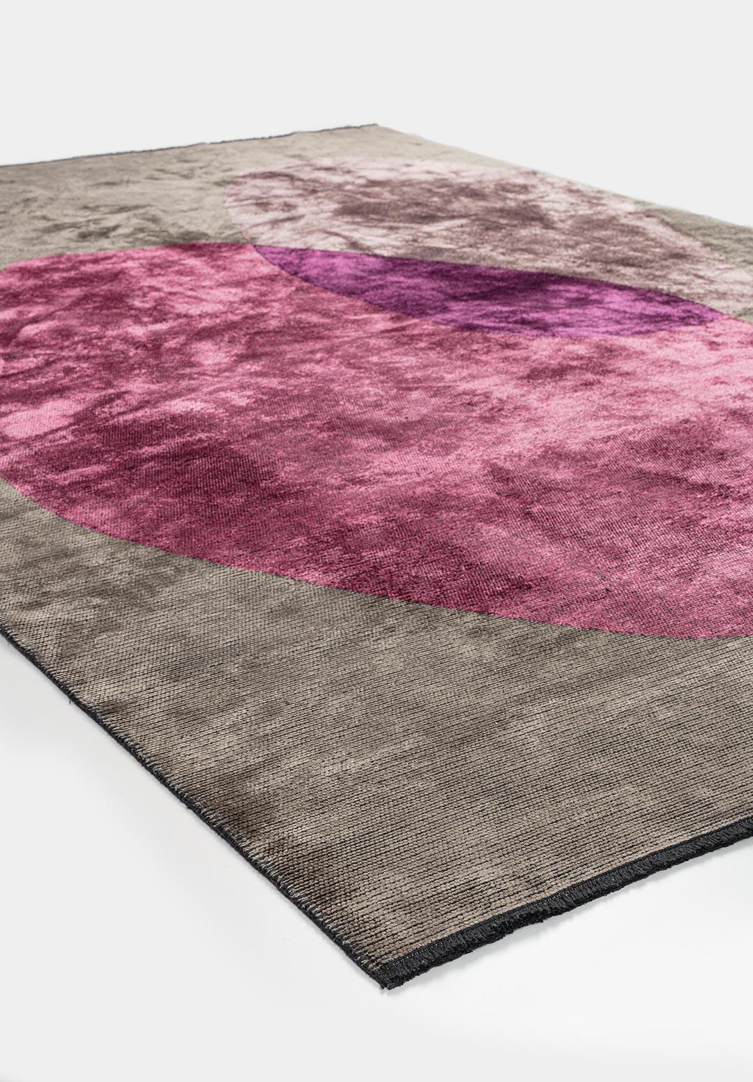 MARSEILLE PURPLE - PINK - DAMSON - GREY RUG