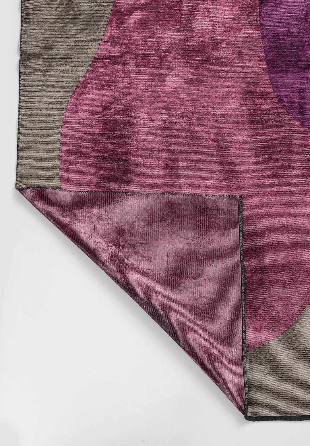 MARSEILLE PURPLE - PINK - DAMSON - GREY RUG