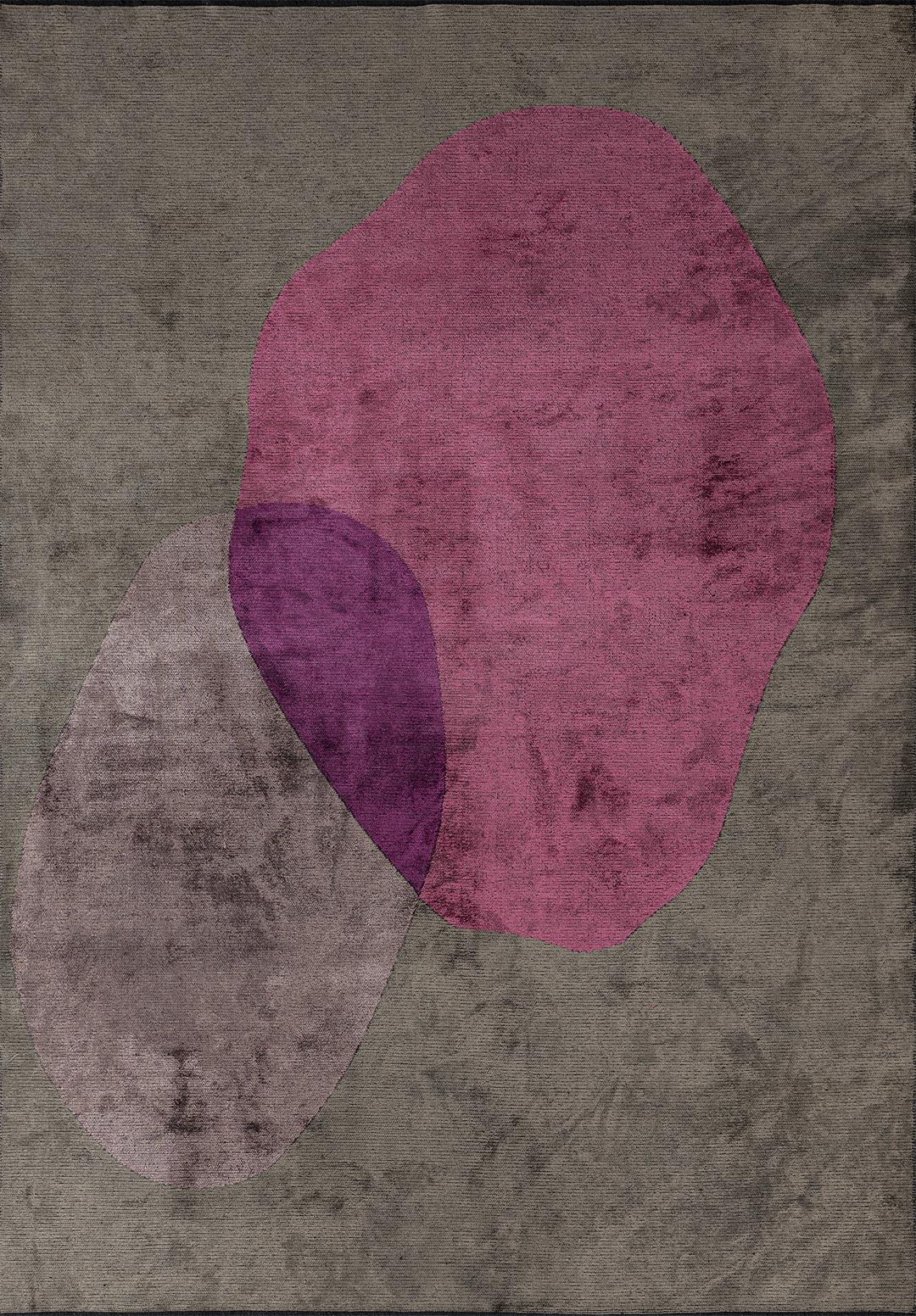 MARSEILLE PURPLE - PINK - DAMSON - GREY RUG