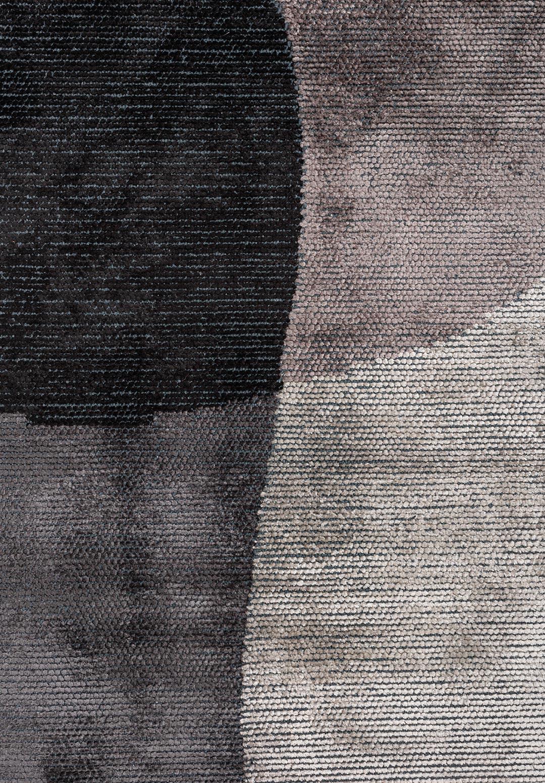 MARSEILLE BLACK - CHARCOAL - DARK GREY - CREAM RUG