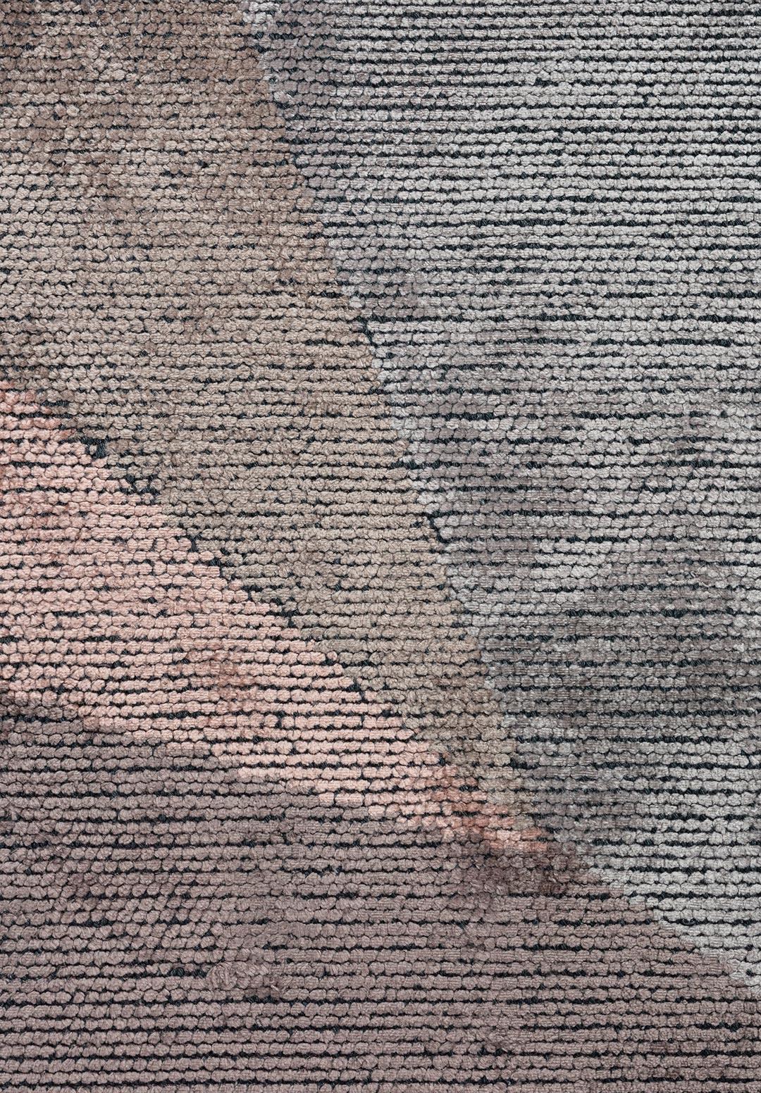 LONDON DARK GREY - GREY - NOUGAT - COPPER - LIGHT GREY RUG