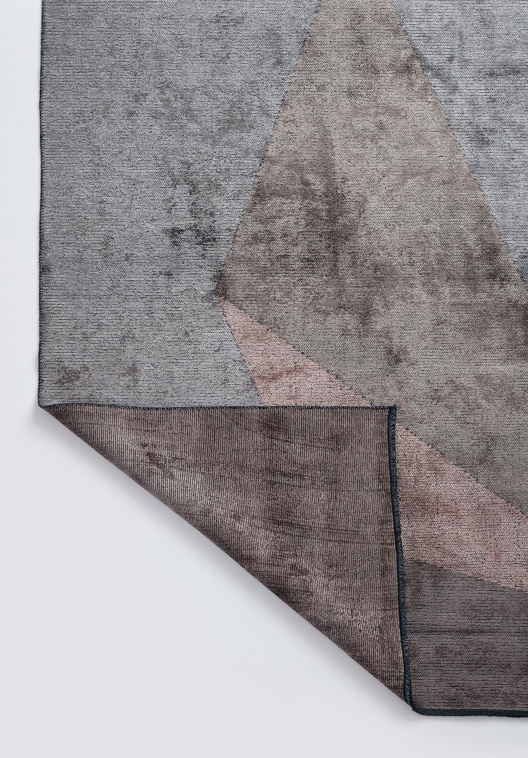 LONDON DARK GREY - GREY - NOUGAT - COPPER - LIGHT GREY RUG