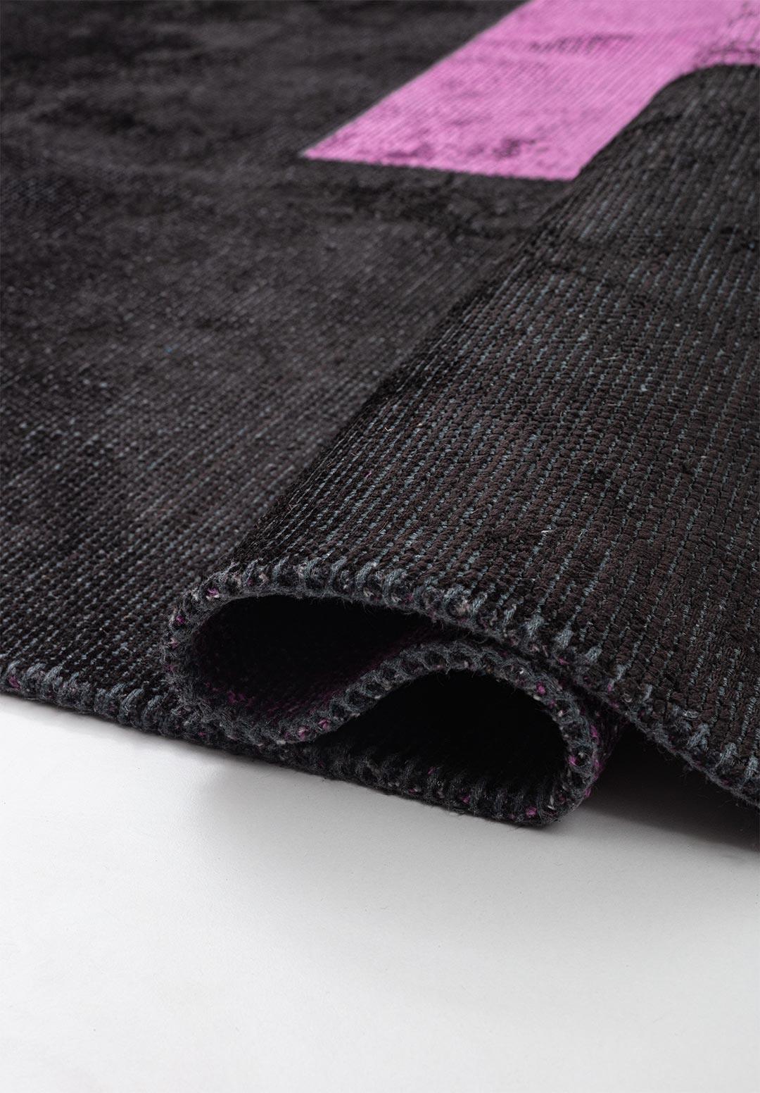 CHICAGO PURPLE - BLACK - CHARCOAL - MUSTARD - LIGHT GREY - RUST RUG