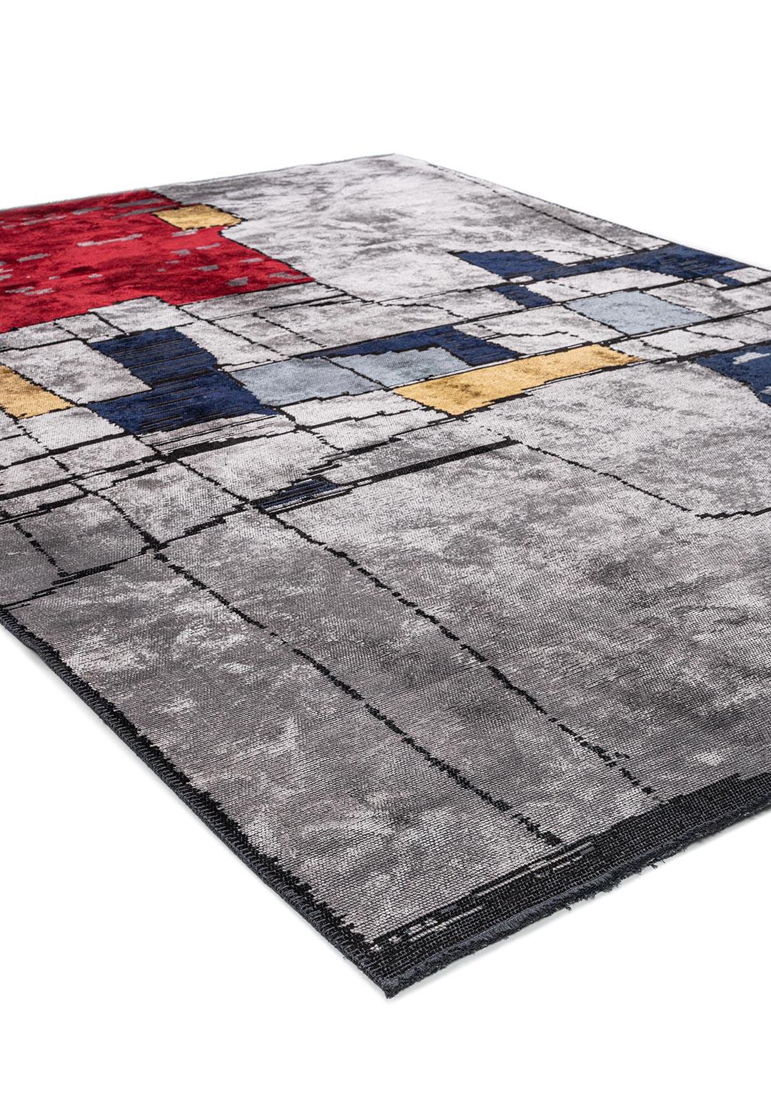 BRISTOL BLACK - DARK NAVY - RED - GOLD - BLUE - LIGHT GREY RUG