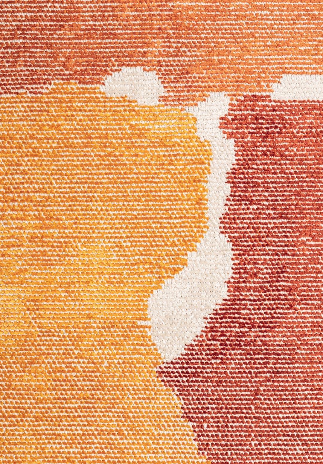 LOS ANGELES DARK TERRA - RUST - MUSTARD - TERRA - ECRU RUG