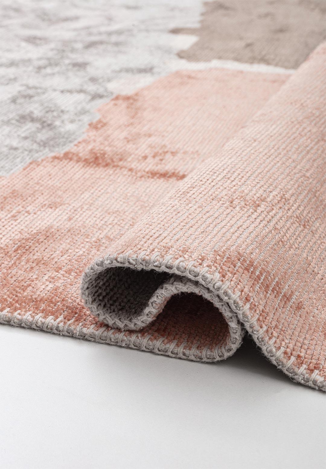 LOS ANGELES DARK GREY - NOUGAT - COPPER - LIGHT GREY - ECRU RUG