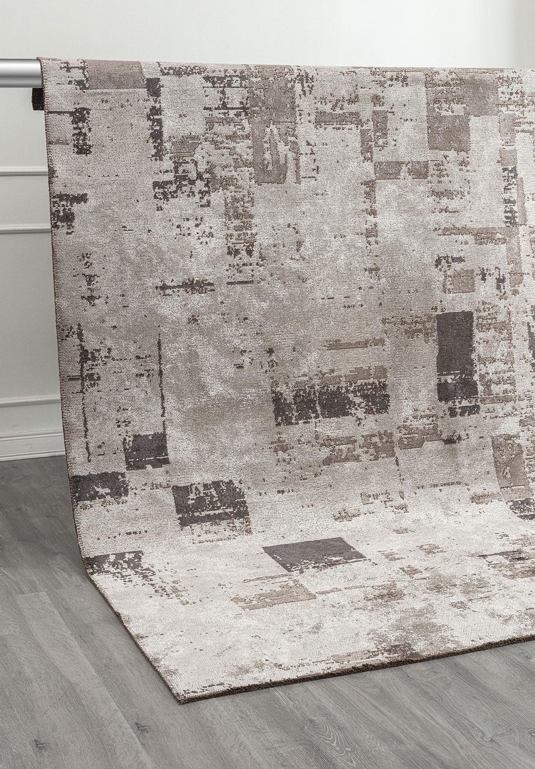 WALL CHARCOAL - LIGHT GREY - DARK GREY RUG