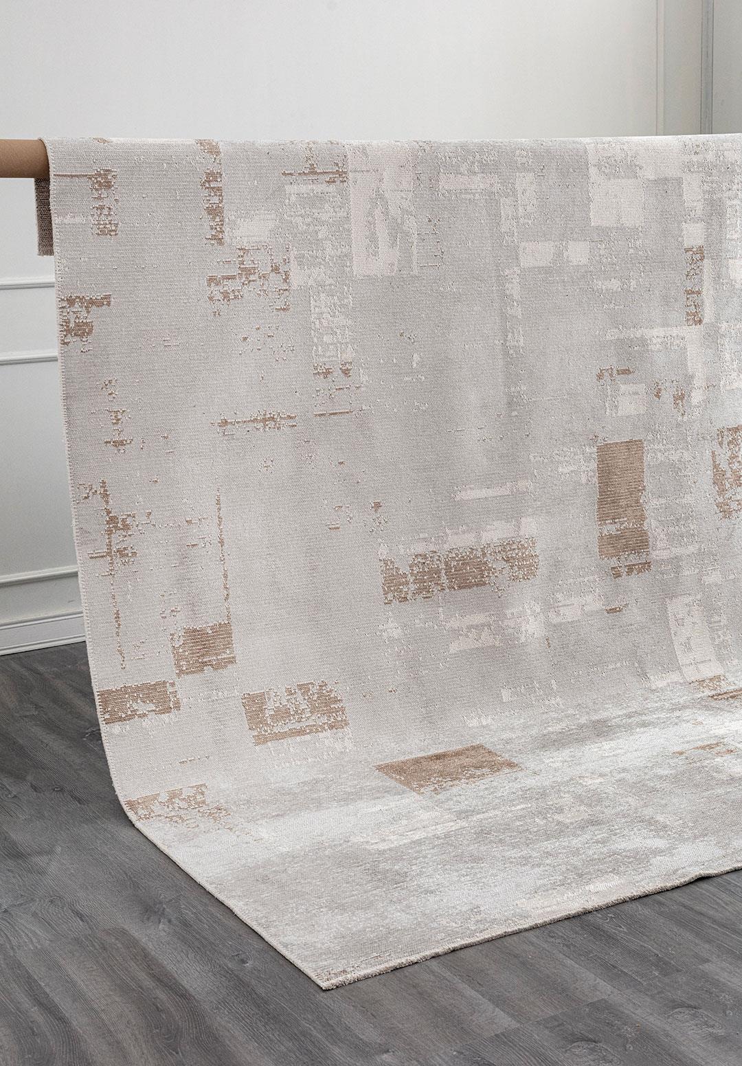 WALL NOUGAT - LIGHT GREY - ECRU RUG
