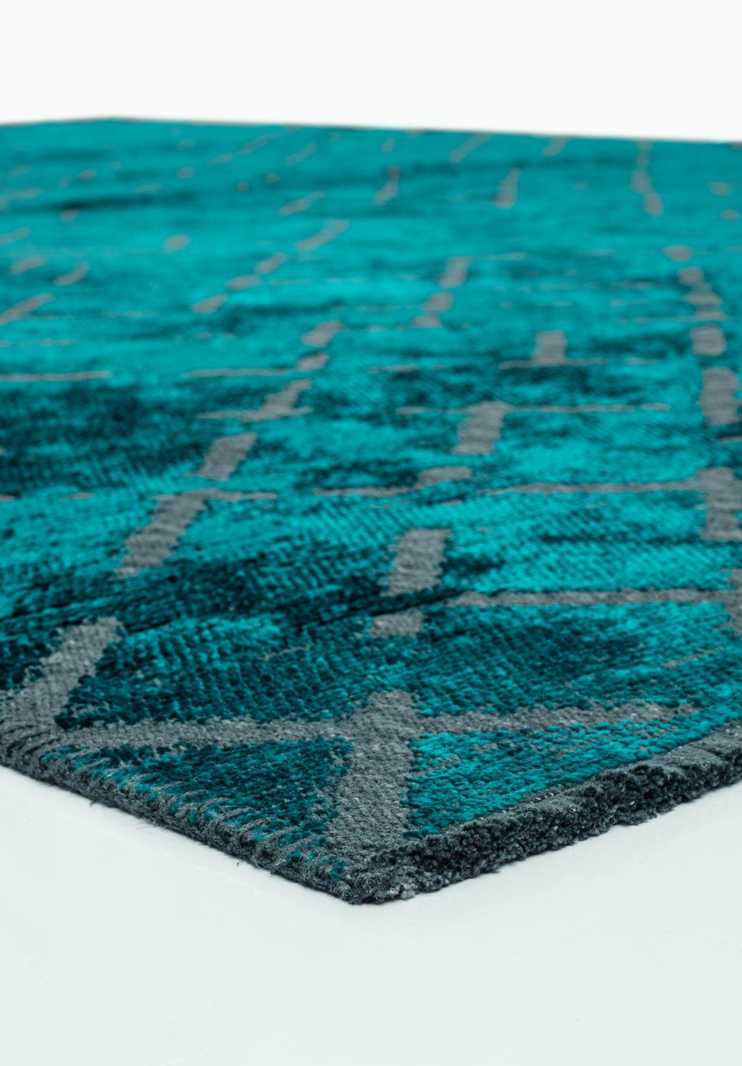 MYSTIQUE DARK TURQUOISE RUG