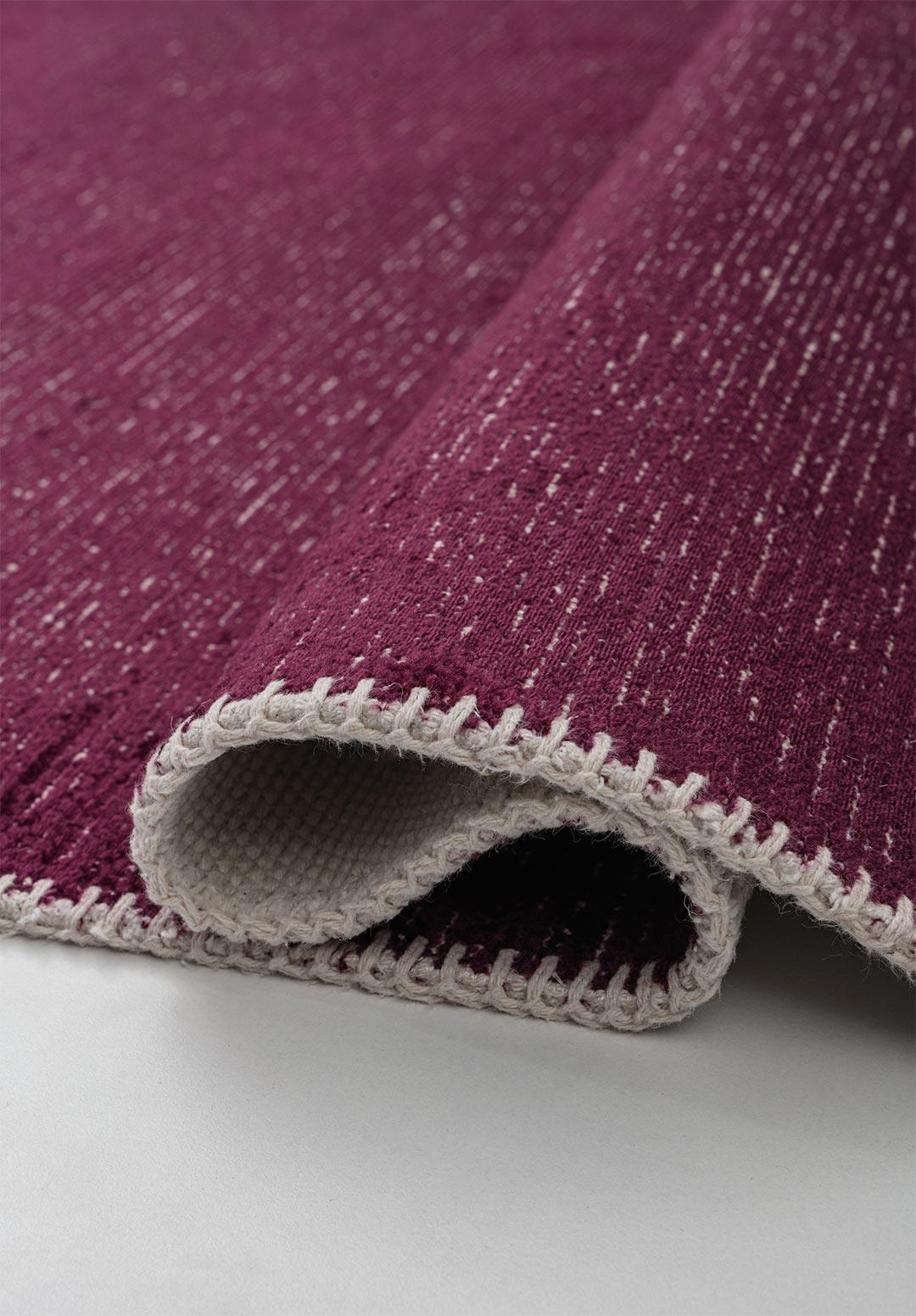 PEARL DARK DAMSON RUG