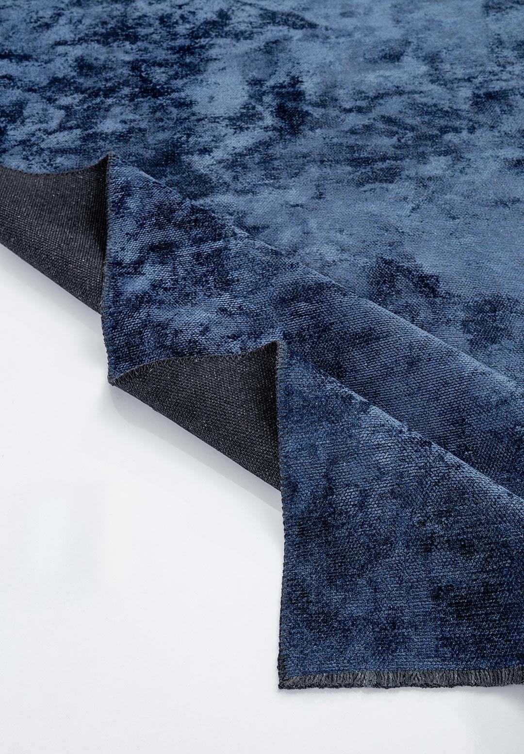 PLAIN NAVY BLUE (A) RUG