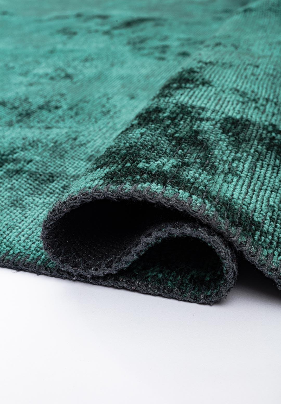 PLAIN DARK GREEN (A) RUG