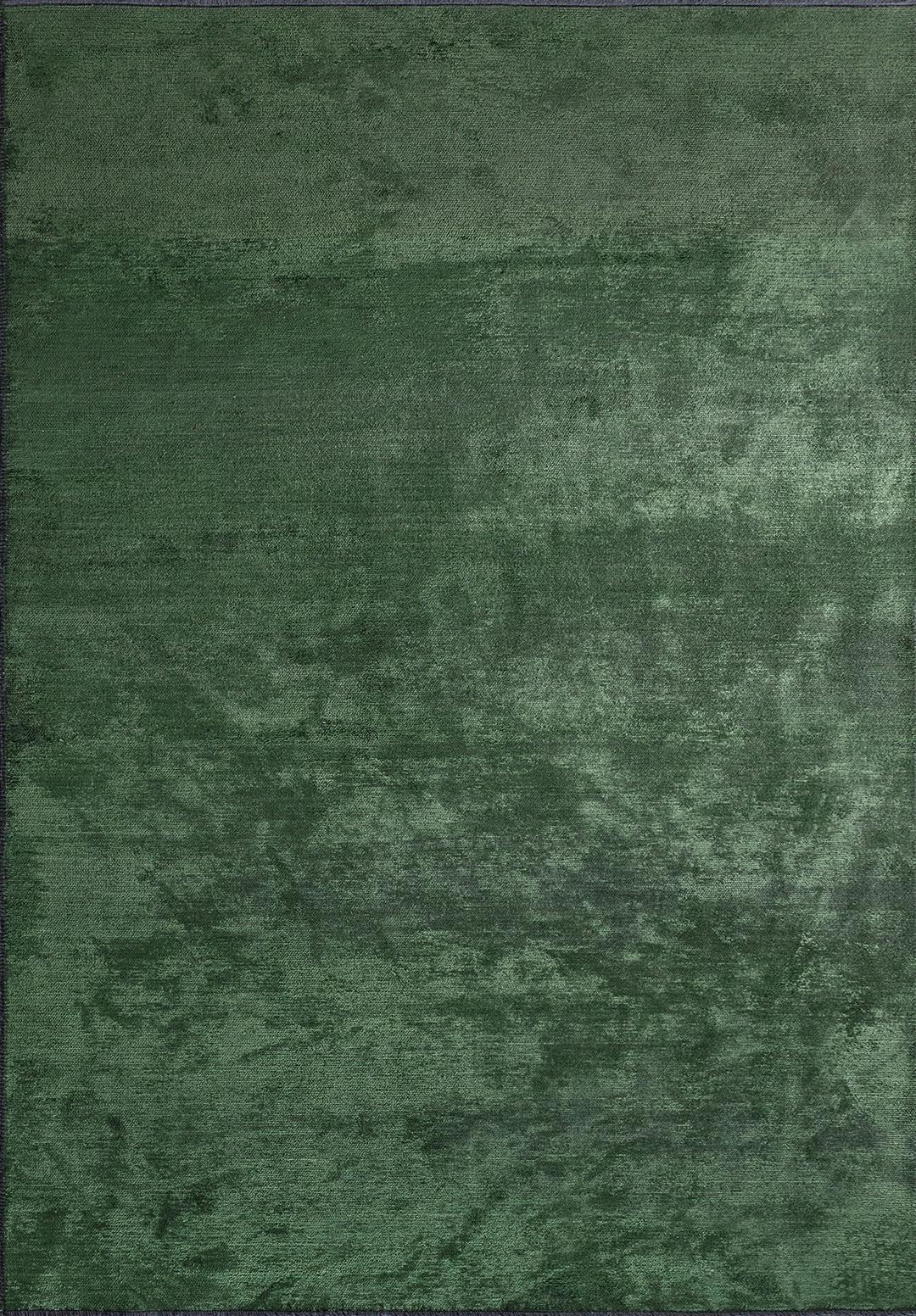 PLAIN FOREST GREEN (A) RUG