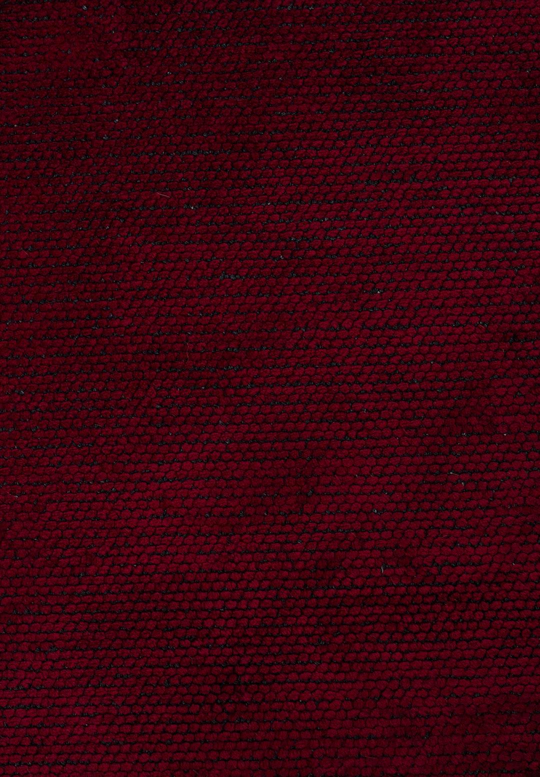 PLAIN RED (A) RUG