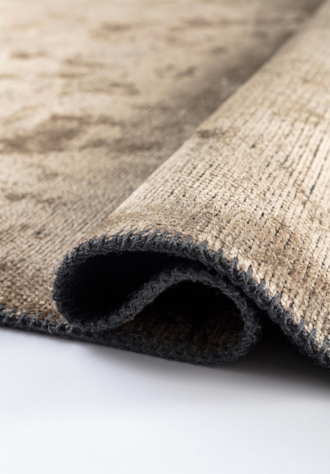 PLAIN DARK BEIGE (A) RUG