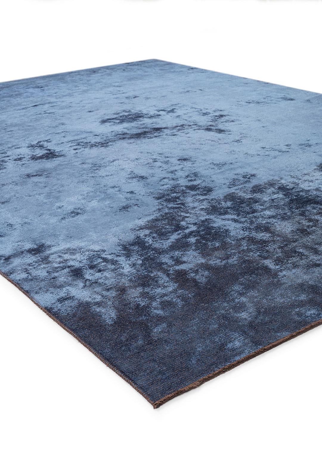 PLAIN NAVY BLUE (C) RUG