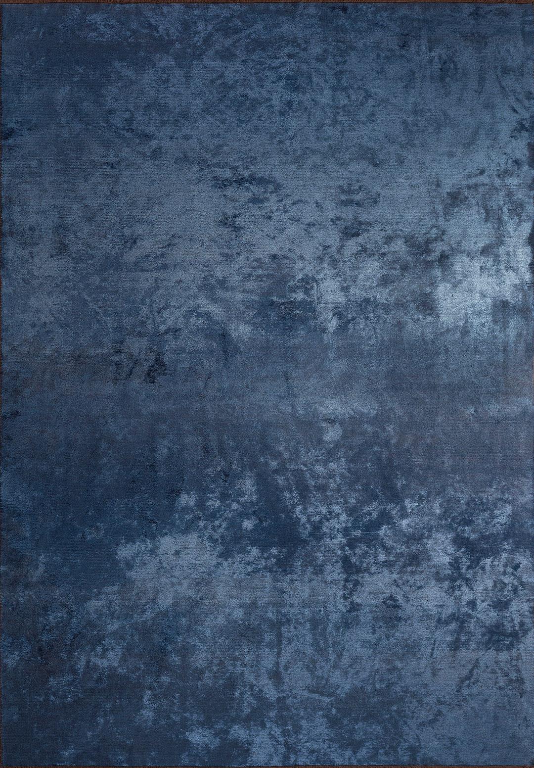 PLAIN NAVY BLUE (C) RUG