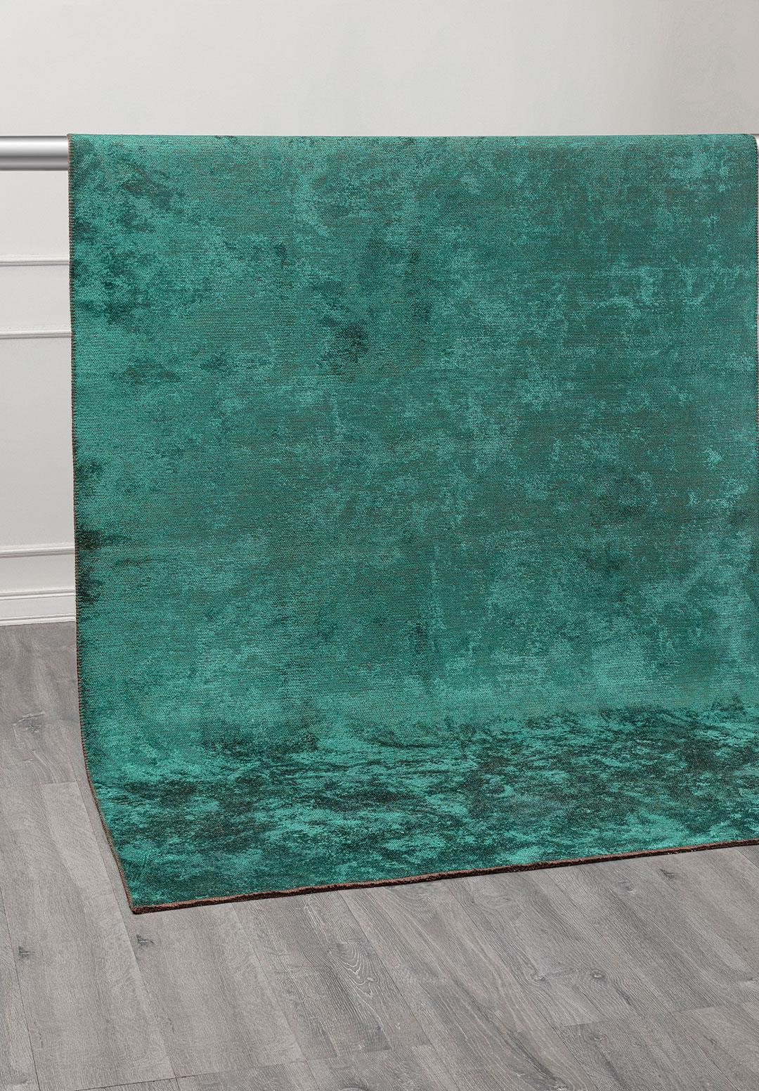 PLAIN DARK GREEN (C) RUG