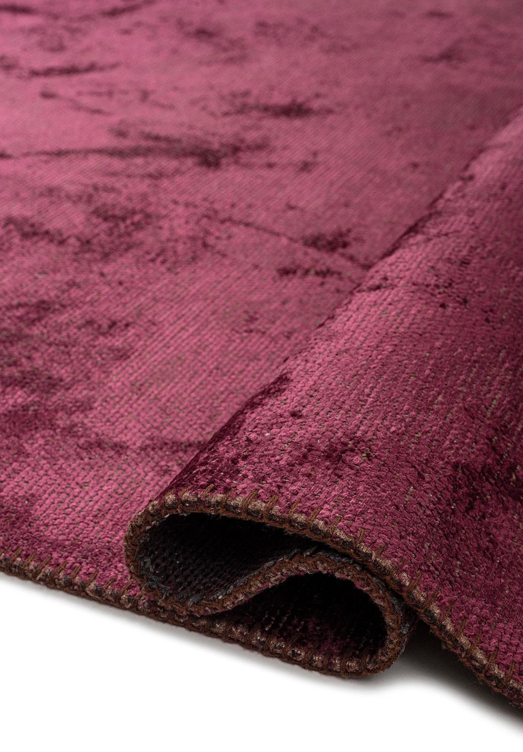 PLAIN DARK DAMSON (C) RUG