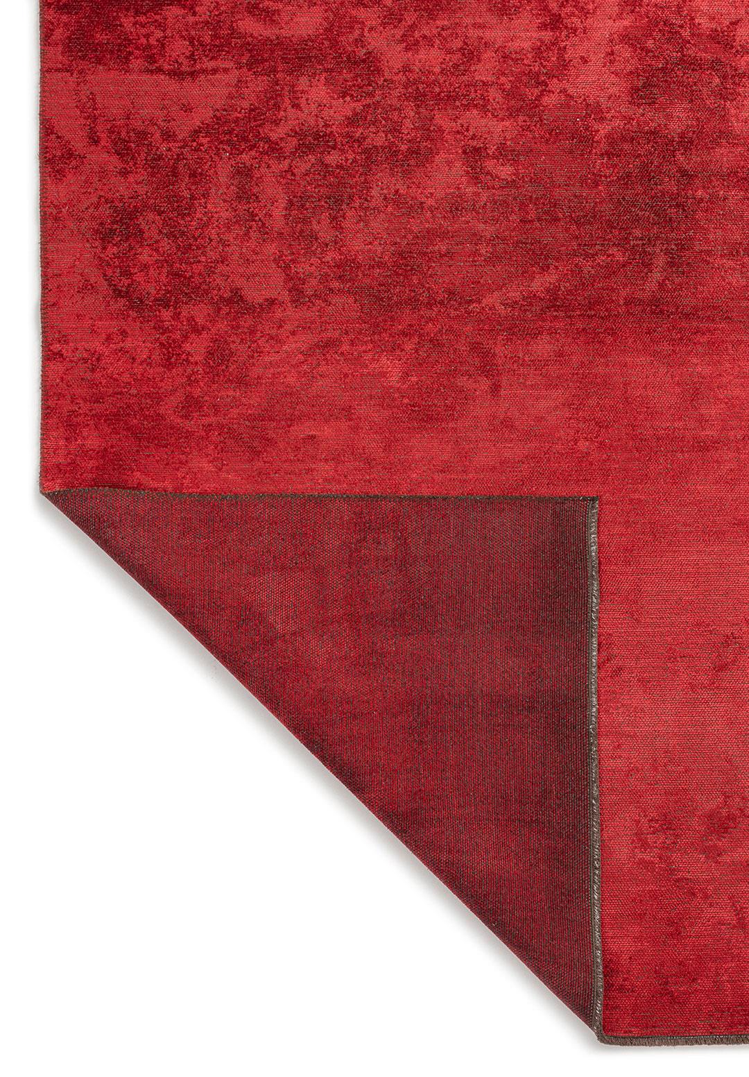 PLAIN RED (C) RUG