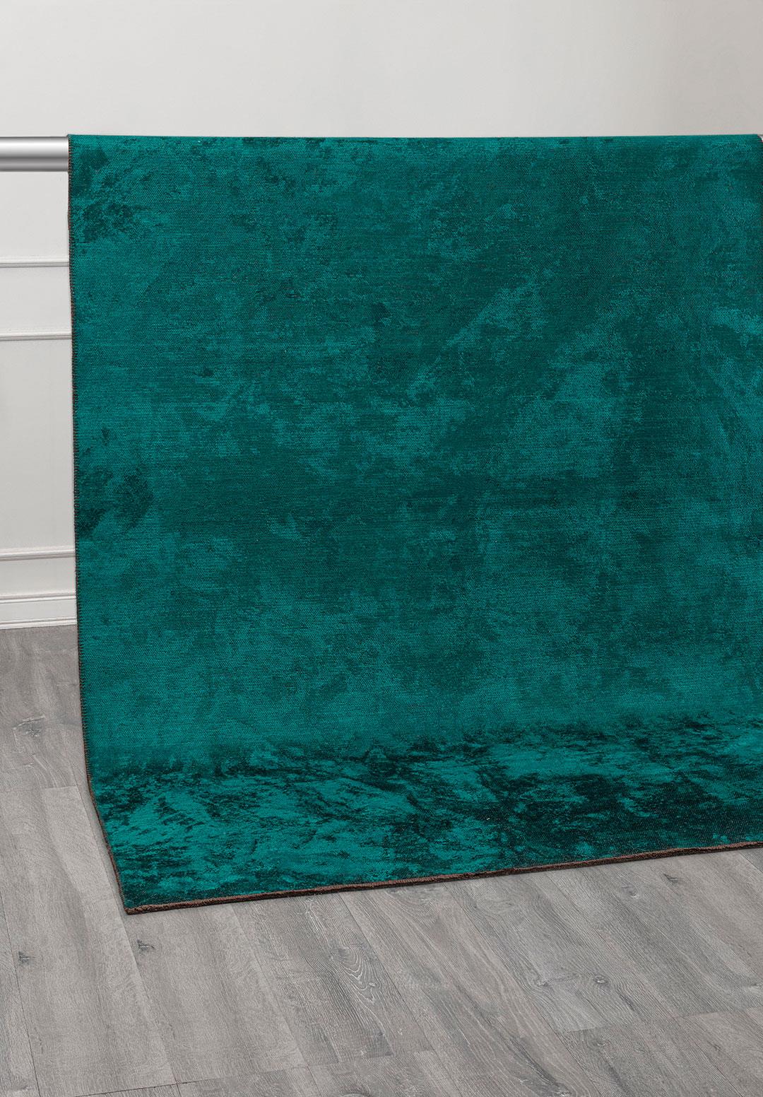 PLAIN DARK TURQUOISE (C) RUG