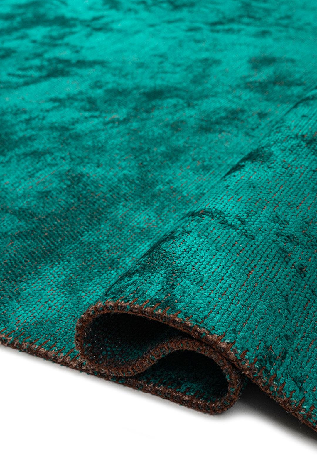 PLAIN DARK TURQUOISE (C) RUG