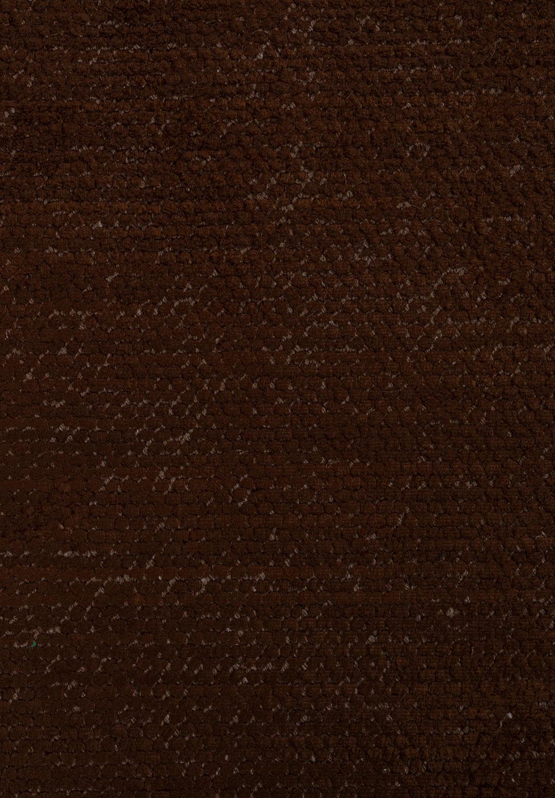 PLAIN DARK BROWN (C) RUG