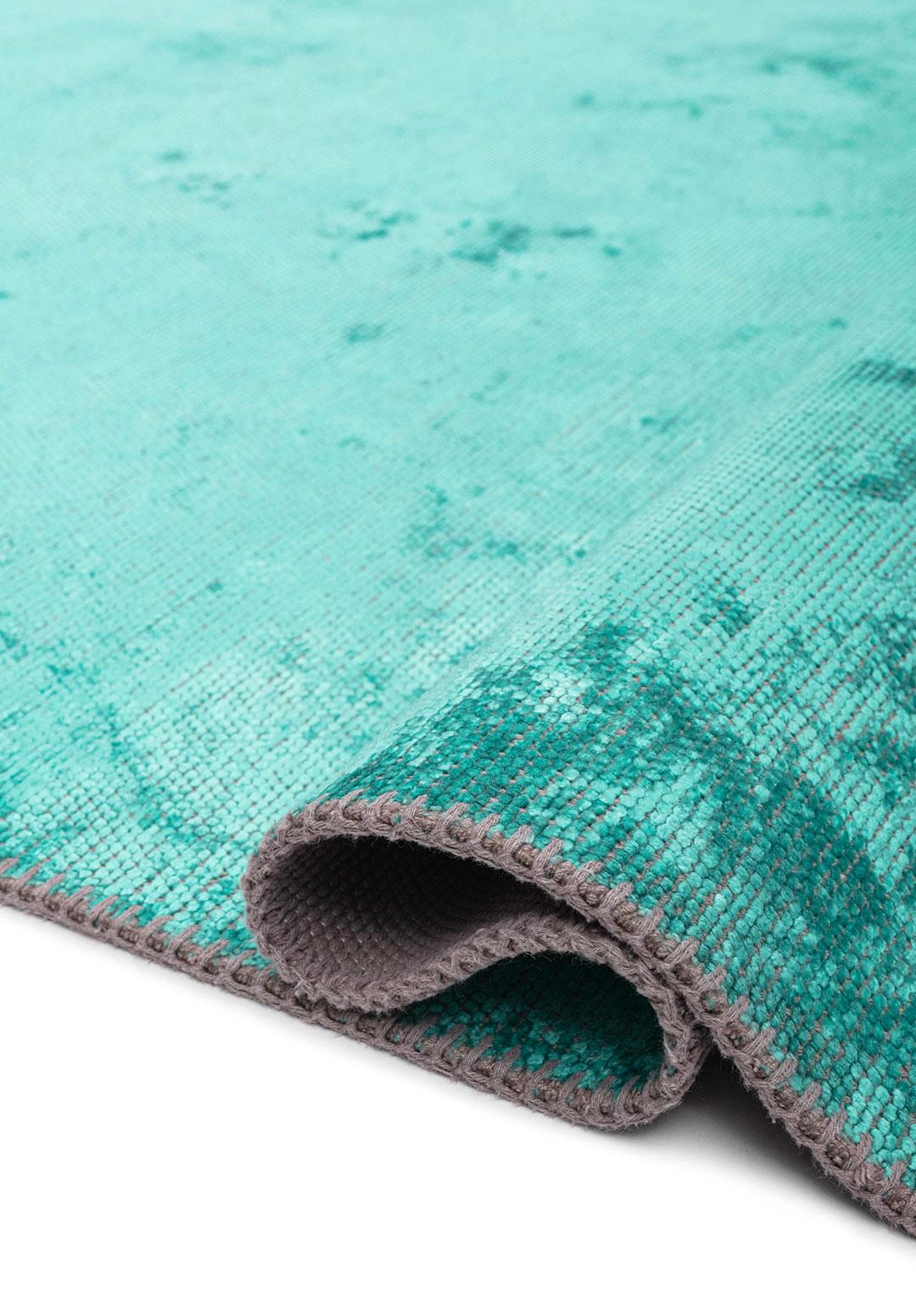 PLAIN TURQUOISE (M) RUG