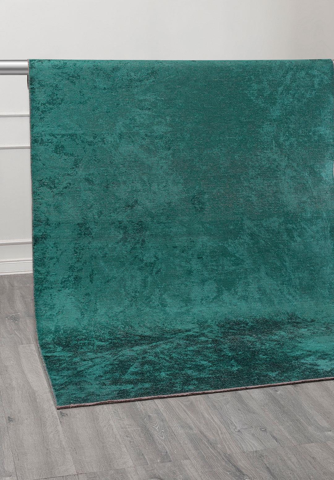 PLAIN DARK GREEN (M) RUG