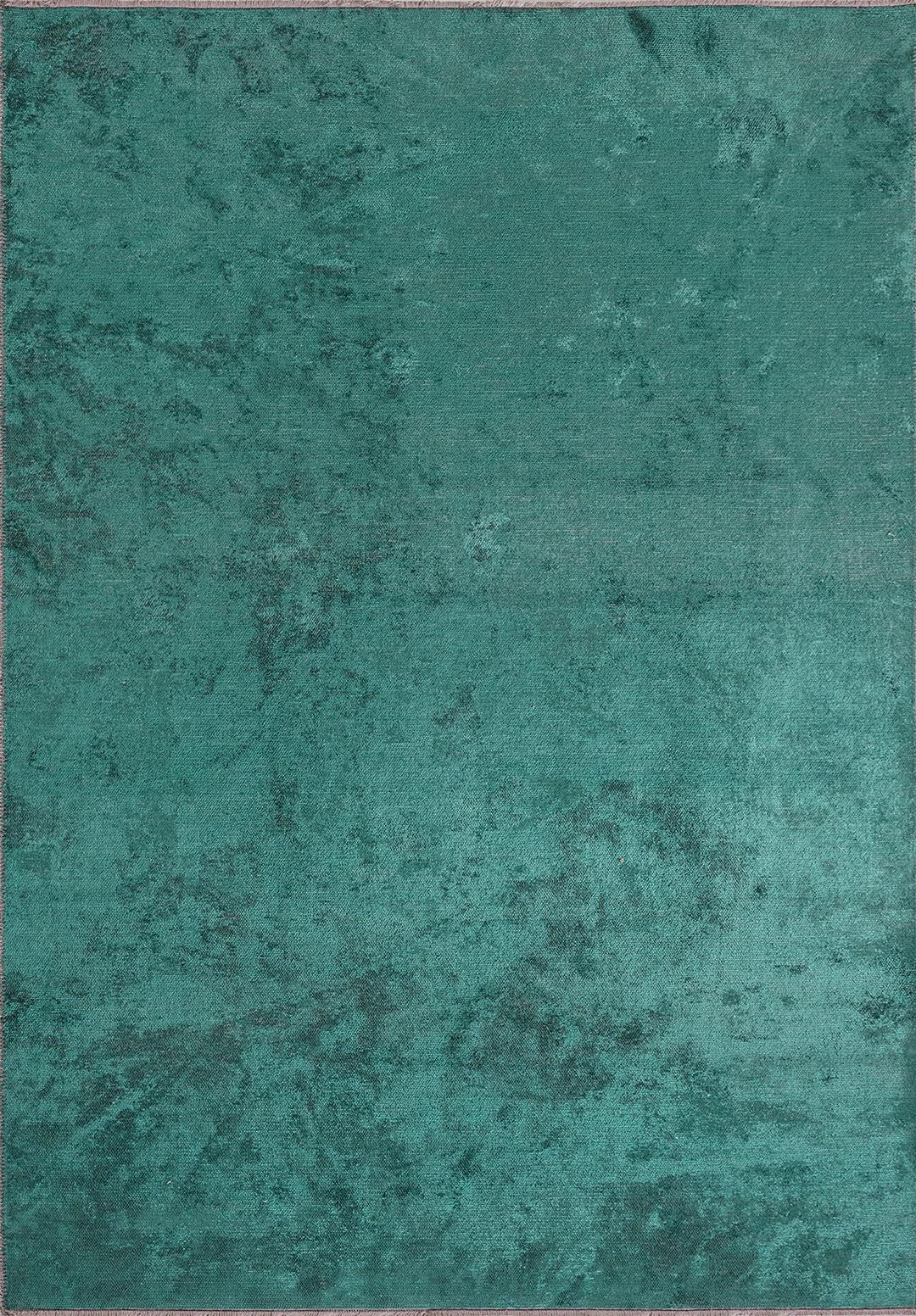 PLAIN DARK GREEN (M) RUG