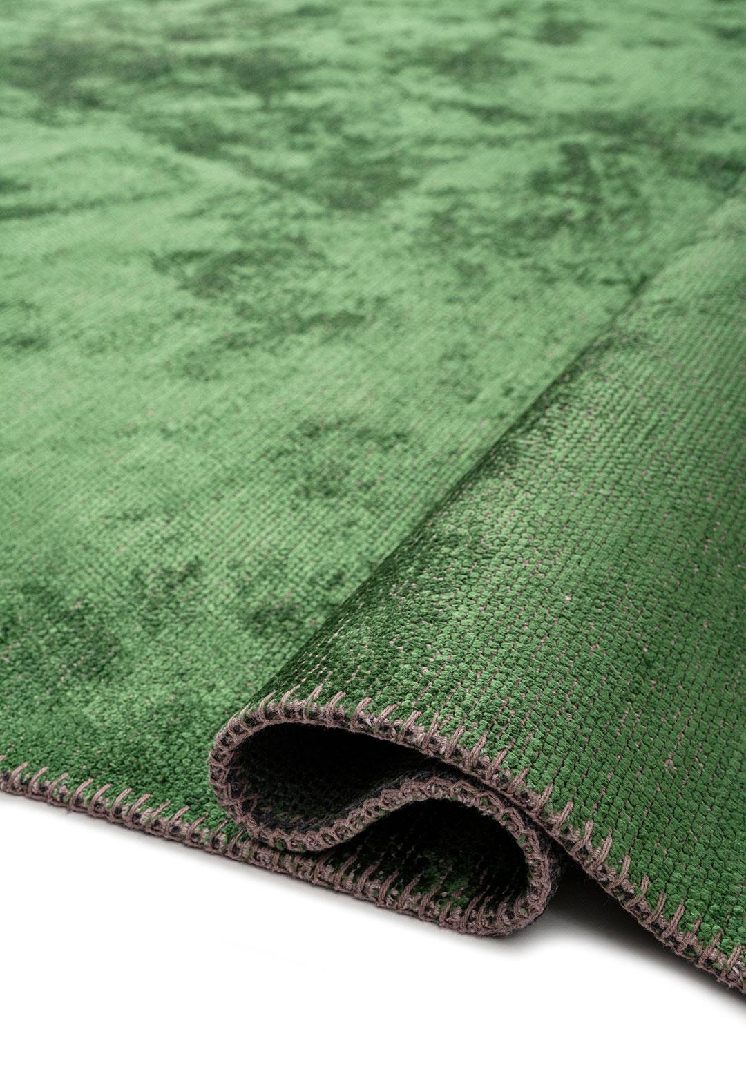 PLAIN FOREST GREEN (M) RUG