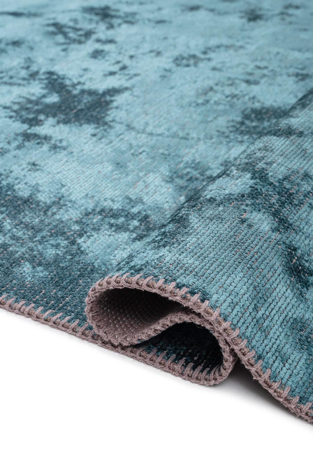 PLAIN PETROL (M) RUG